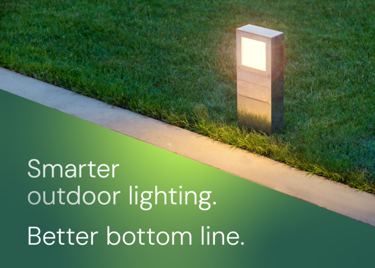 Smarter outdoor lighting. Better bottom line.