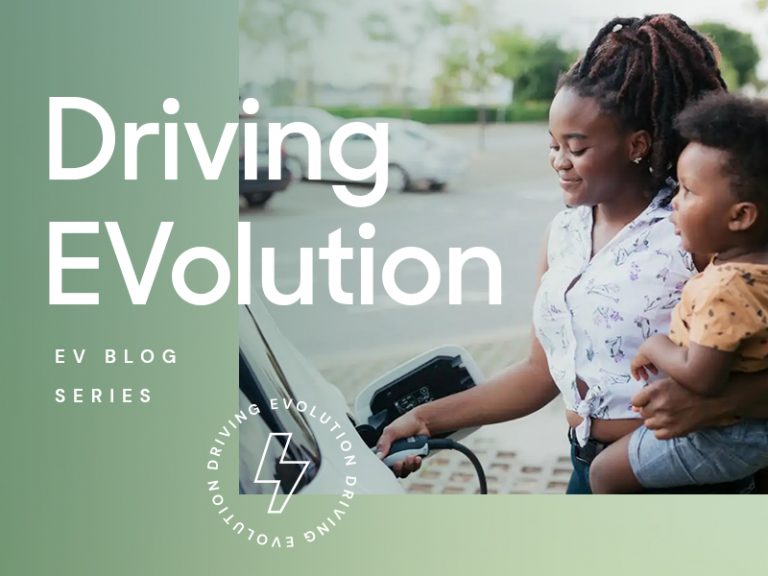 Driving EVolution blog series graphic