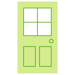 front door icon