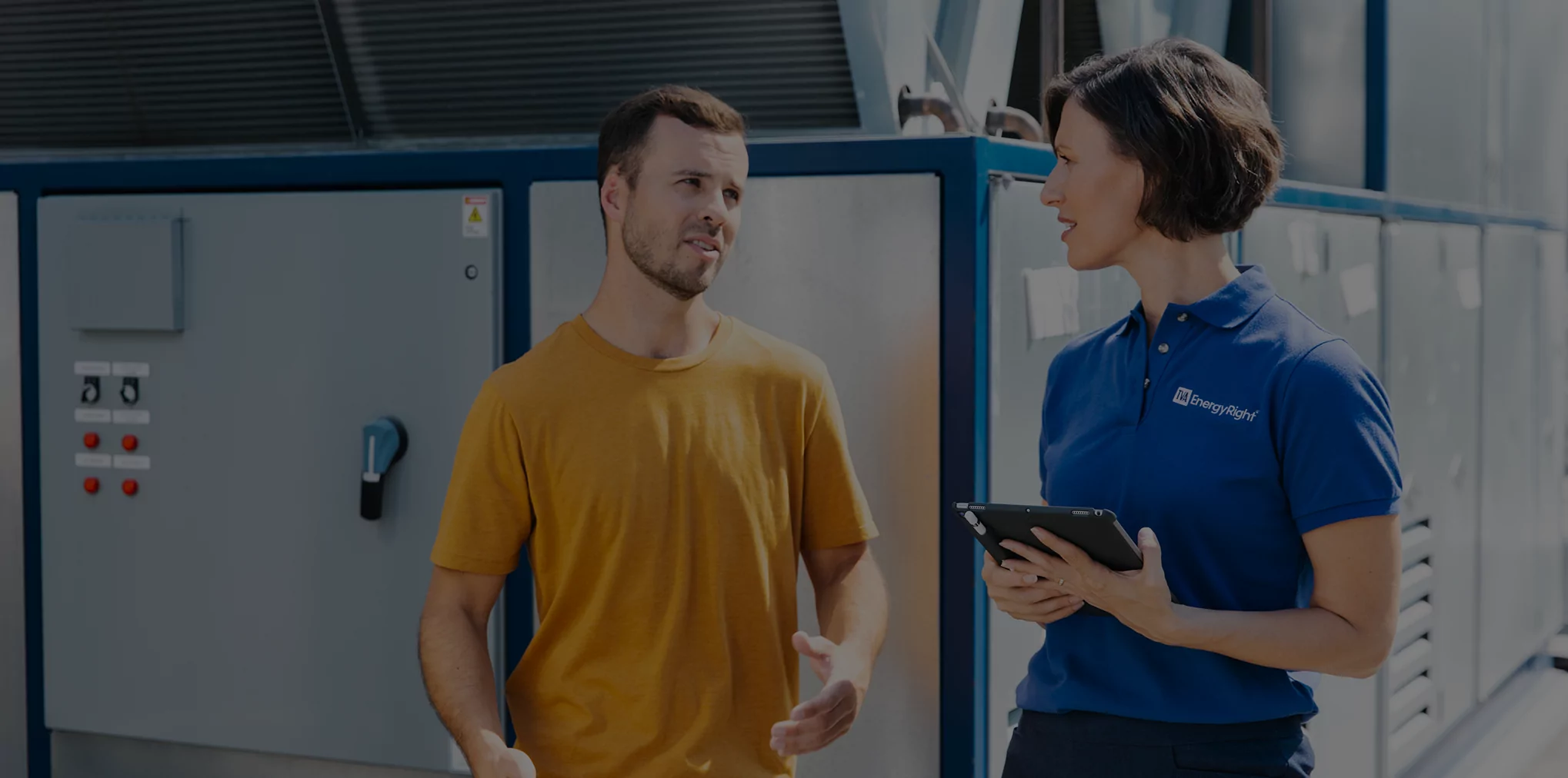 Business owner and TVA EnergyRight Energy Expert talking about renewable solutions such as Power REC.