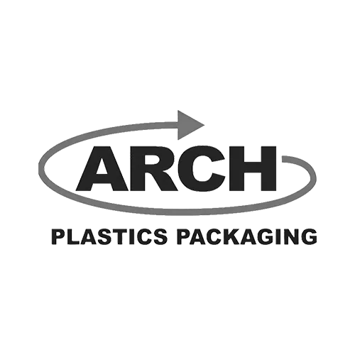 ARCH PLASTICS PACKAGING corporate logo.