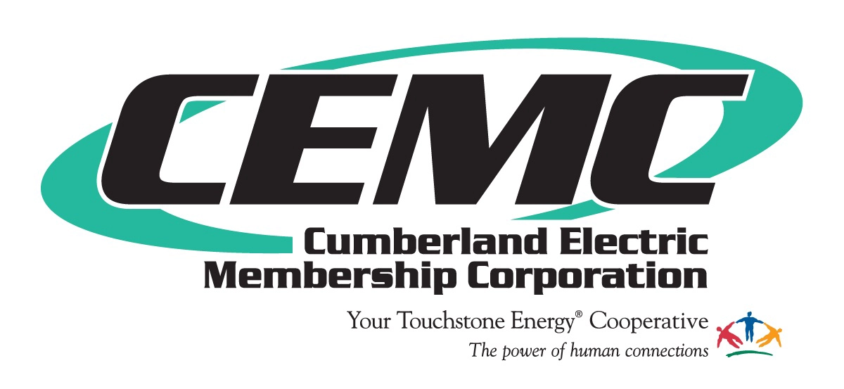 CEMC Cumberland Electric Membership Corporation logo. Your Touchstone Energy Cooperative. The power of human connections.