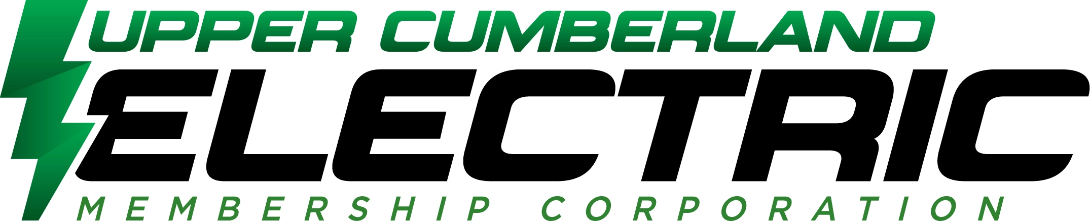 Upper Cumberland Electric Membership Corporation logo with a green lightning bolt icon.