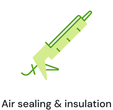 Air sealing & insulation